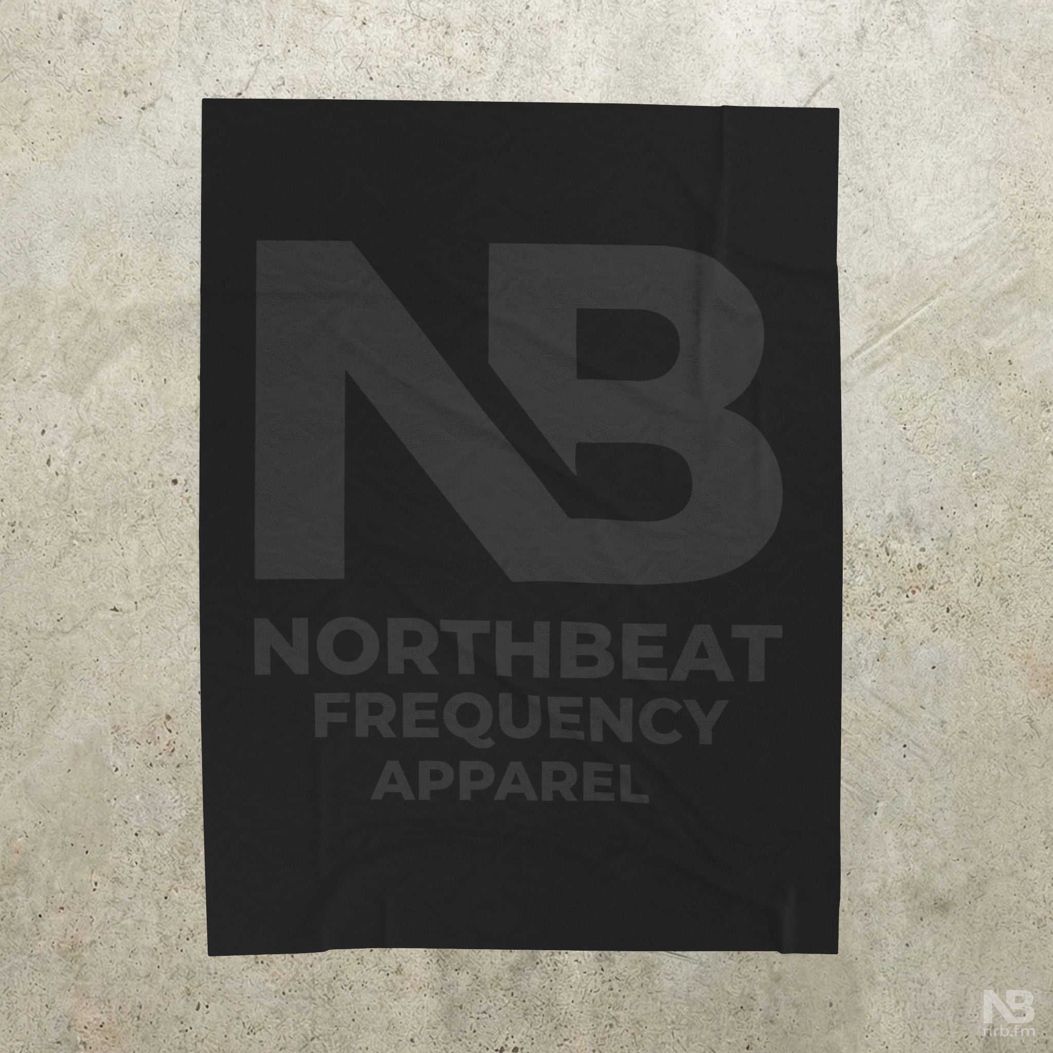 NorthBeat Frequency Apparel - Velveteen Plush Blanket