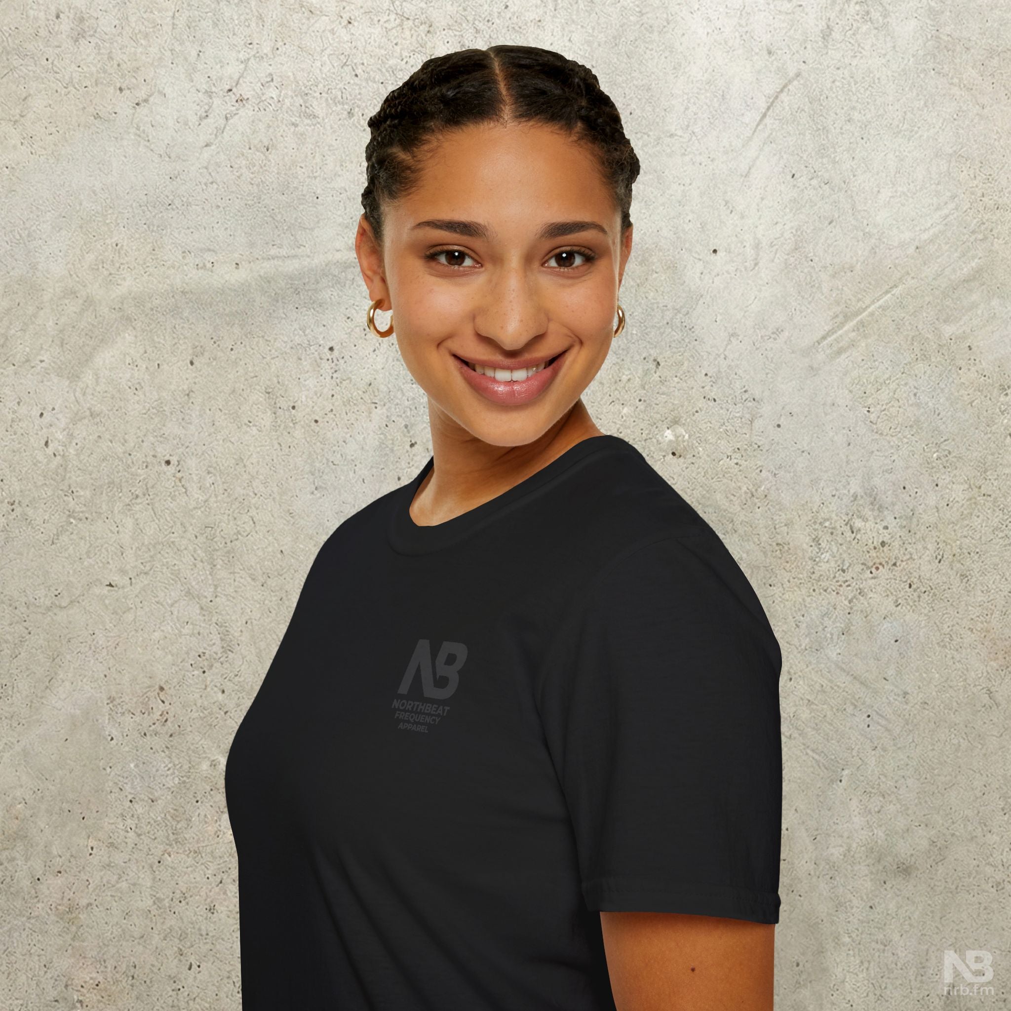 NorthBeat Frequency Core Light Tee – Signal Edition (153 g/m²)