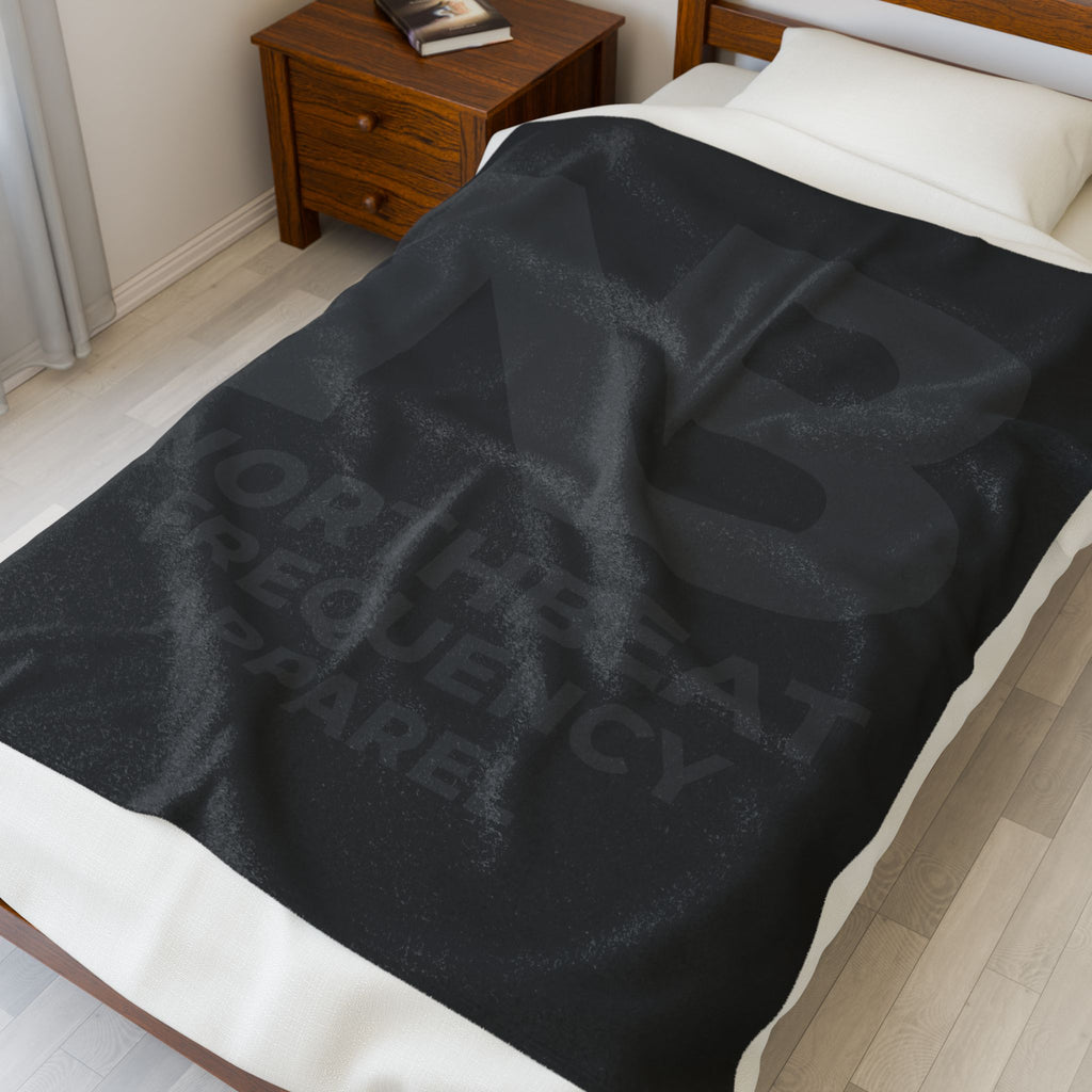 NorthBeat Frequency Apparel - Velveteen Plush Blanket