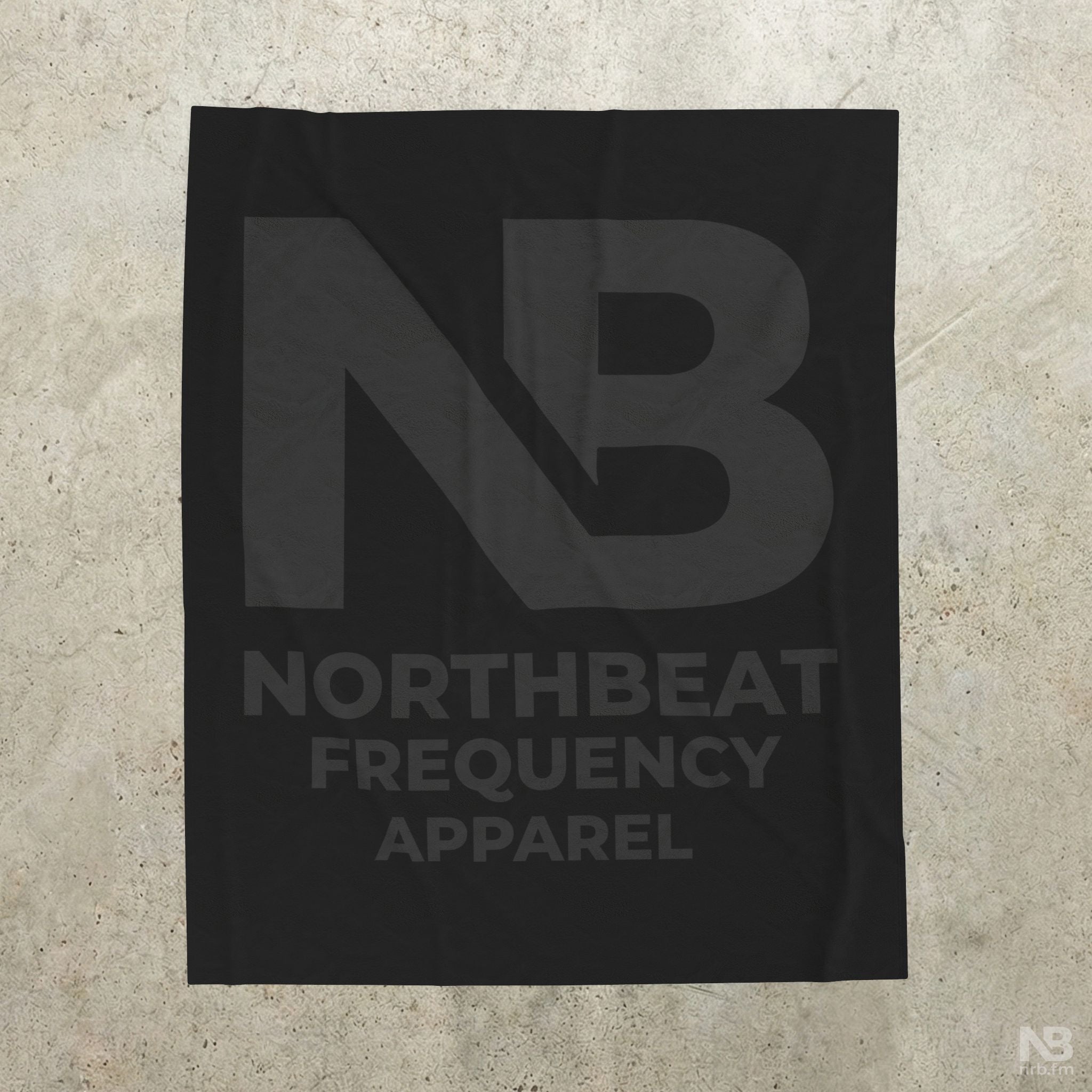 NorthBeat Frequency Apparel - Velveteen Plush Blanket
