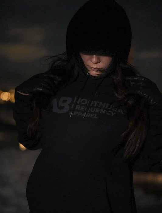 NB Residency Hoodie — Black